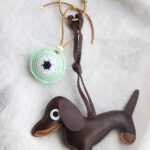Mint Dog Charm