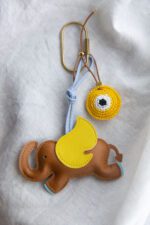 Yellow Elephant Charm