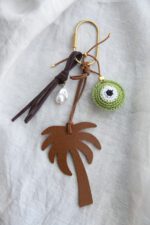 Lime Palm Tree Charm
