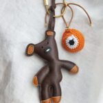 Orange Teddy Charm