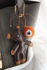 Orange Teddy Charm - Image 2