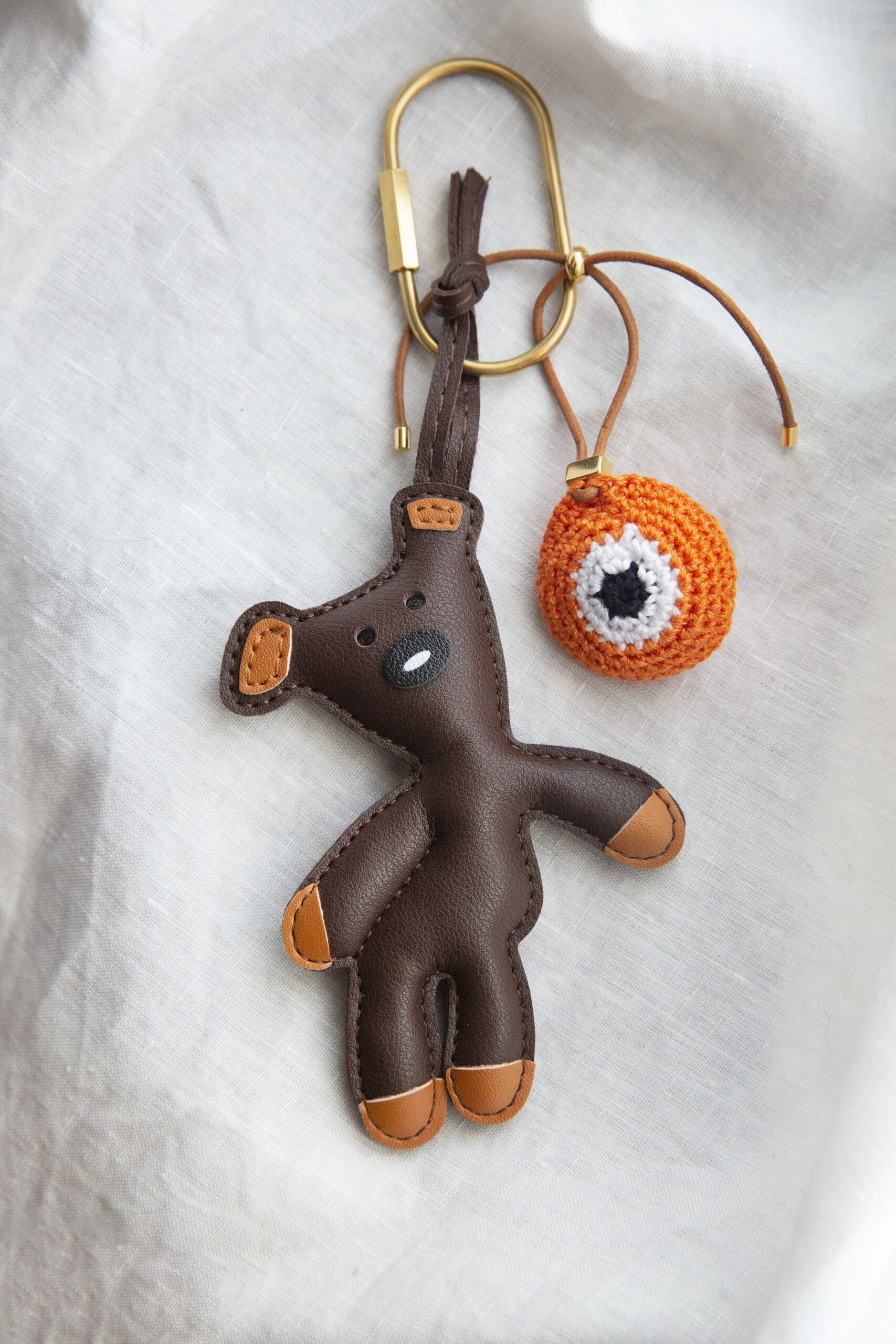 Orange Teddy Charm Orange Teddy Charm - Image 1